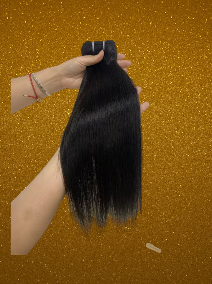 Human hair bundles