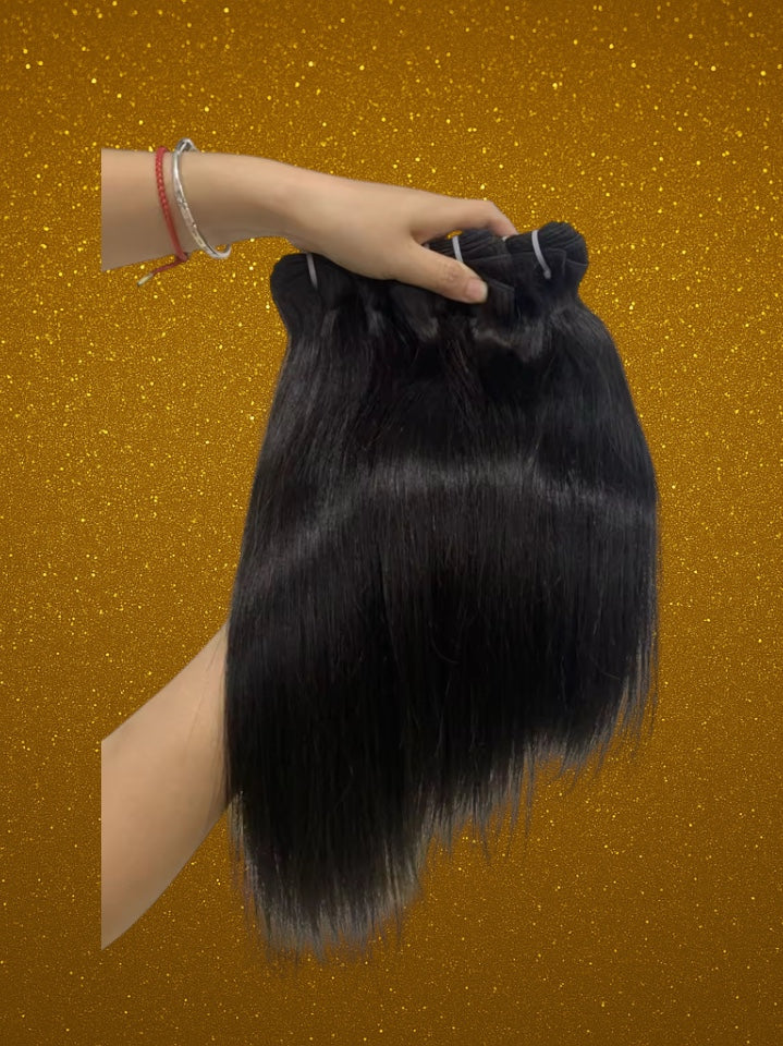Human hair bundles